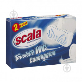 Scala Туалетный блок  Tavolette WC Candeggina с отбеливающим эффектом 40 г х 2 шт. (8006130504380)