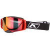 Klim Мотоочки для оффроад Klim Edge Focus черный, линза Smoke Tint Red Mirror - зображення 1