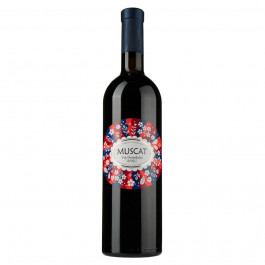 Alianta Vin Вино  Muscat червоне напівсолодке 0.75 л 12% (4840042006884)