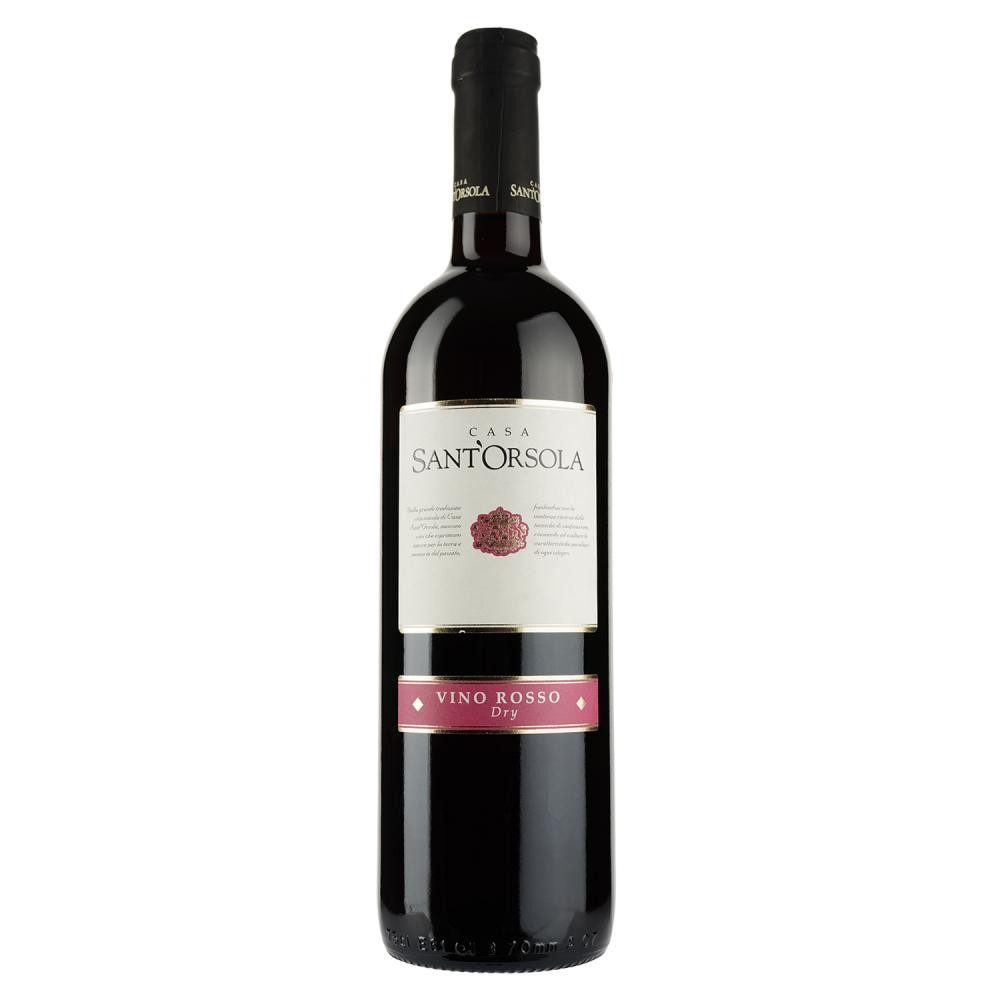 Sant'Orsola Вино  Vino Rosso червоне сухе 0,75л 11% (8005415053674) - зображення 1