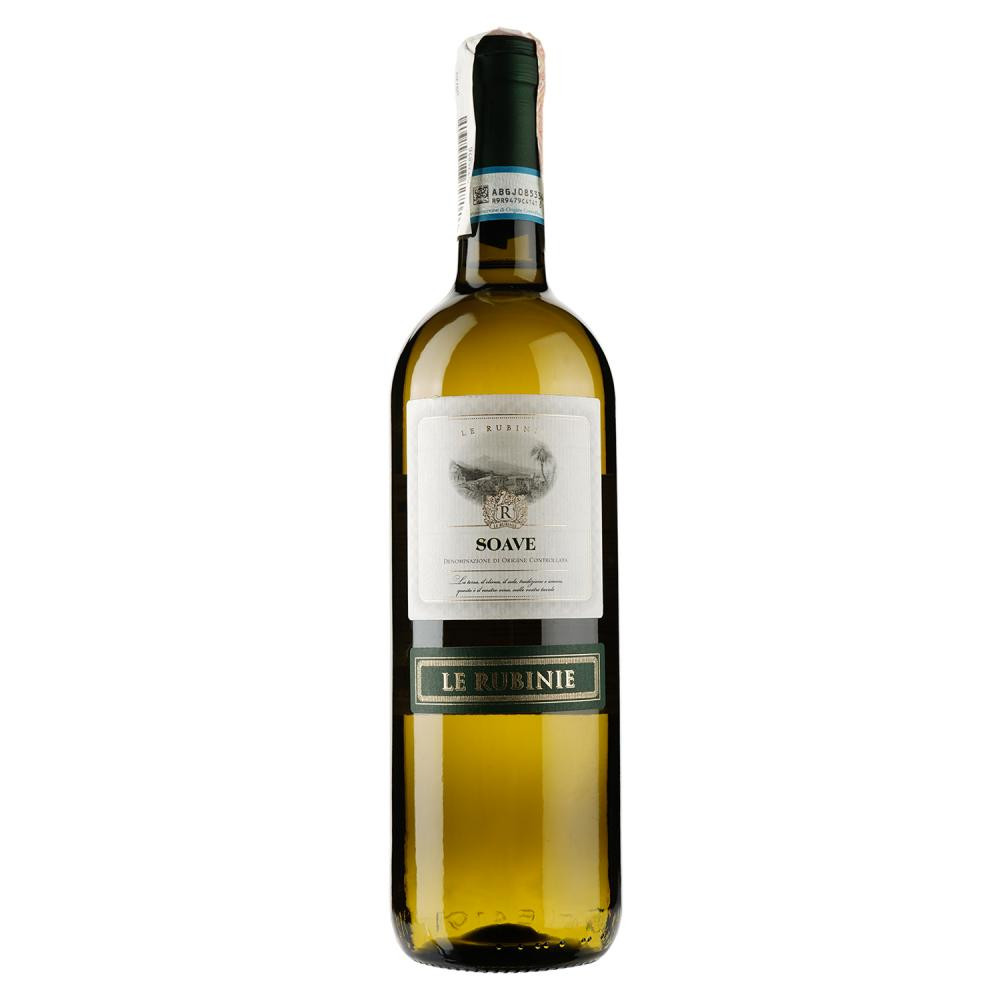Le Rubinie Вино Verga  Soave DOC, біле, сухе, 11,5%, 0.75 л (ALR6139) (8000128084342) - зображення 1