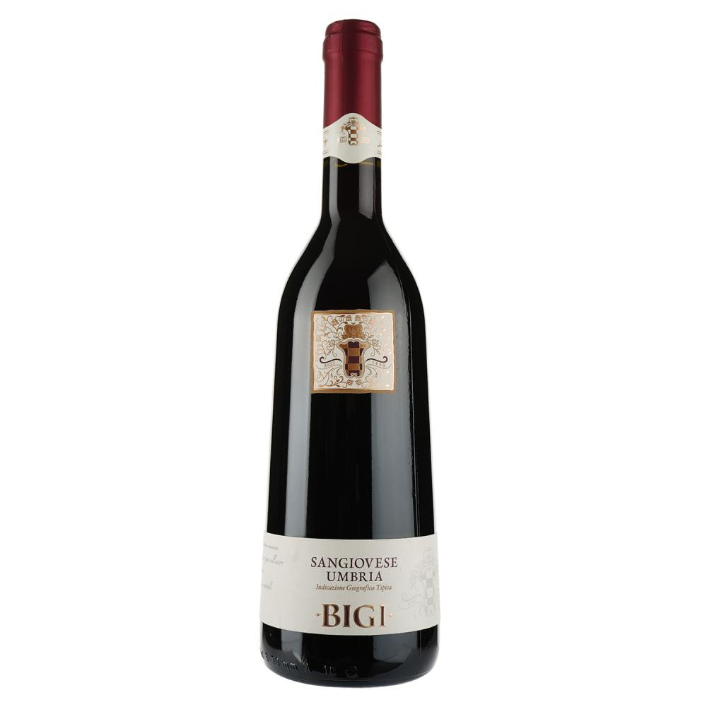 Bigi Вино Sangiovese красное сухое 0.75 л 13.5% (8000160645297) - зображення 1