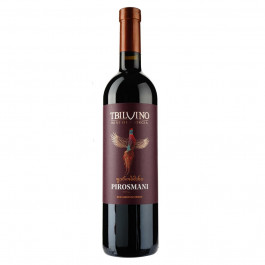 Tbilvino Вино Пиросмани красное полусладкое 0.75 л 12.5% (4860038000115)