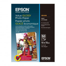 Epson 100mmx150mm Value Glossy Photo Paper 50 л. (C13S400038)