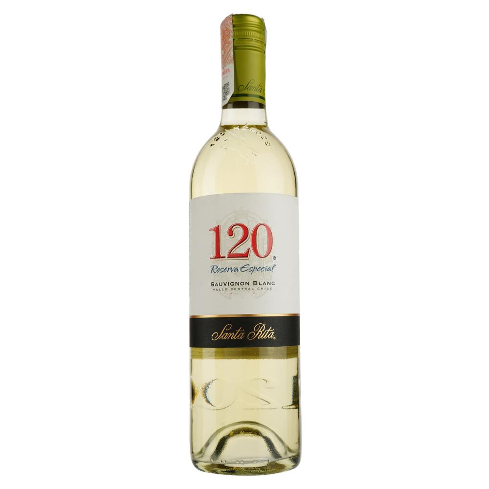 Santa Rita Вино 120 Sauvignon Blanc Reserva Especial біле сухе 11 - 14.5%, 750 мл (7804330321209) - зображення 1