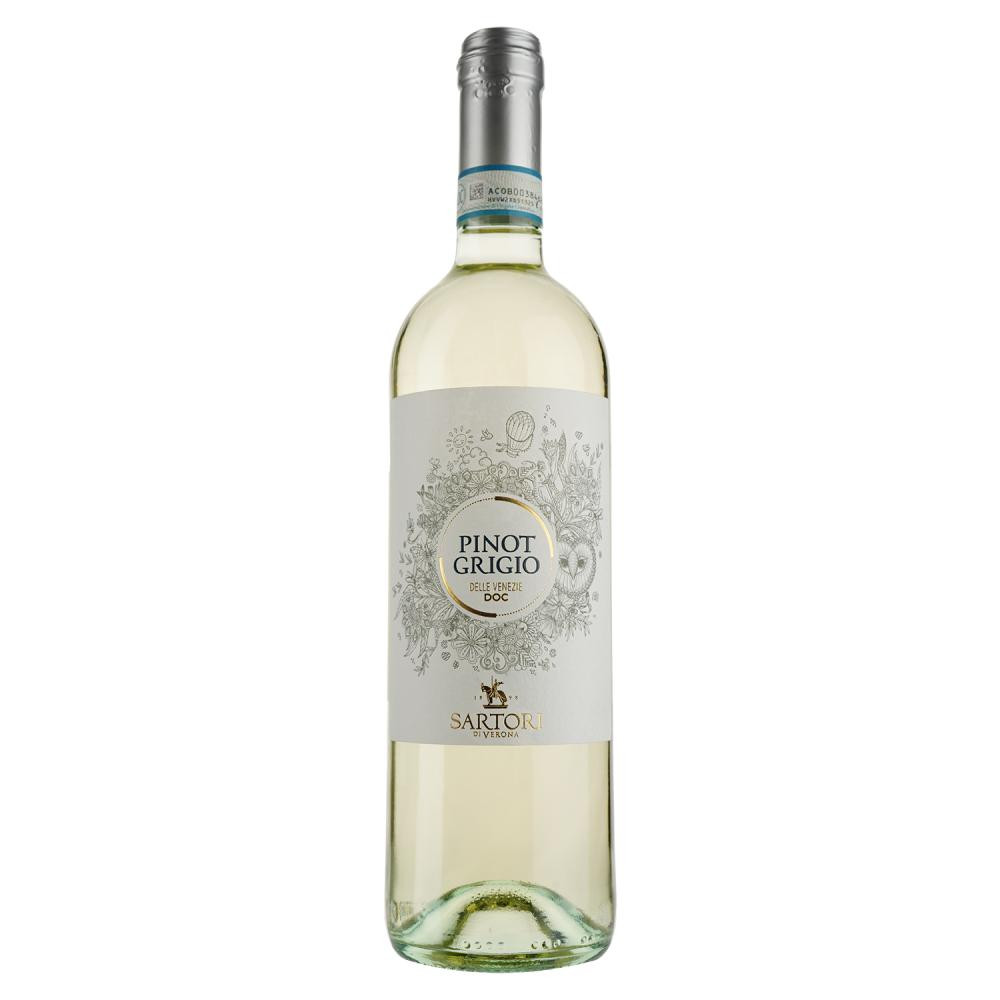 Sartori Вино Pinot Grigio IGT белое сухое 0.75 л 12% (8005390044001) - зображення 1