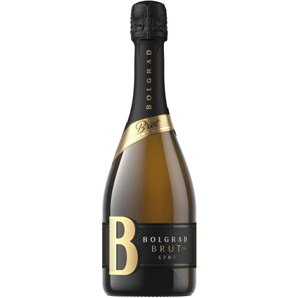 Bolgrad Шампанське України біле брют, 0,75л (4820013031671) - зображення 1