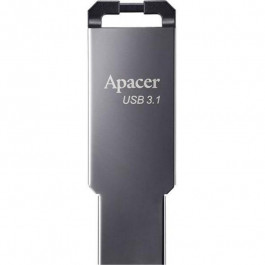 Apacer 64 GB AH360 Ashy USB 3.1 Gen1 (AP64GAH360A-1)
