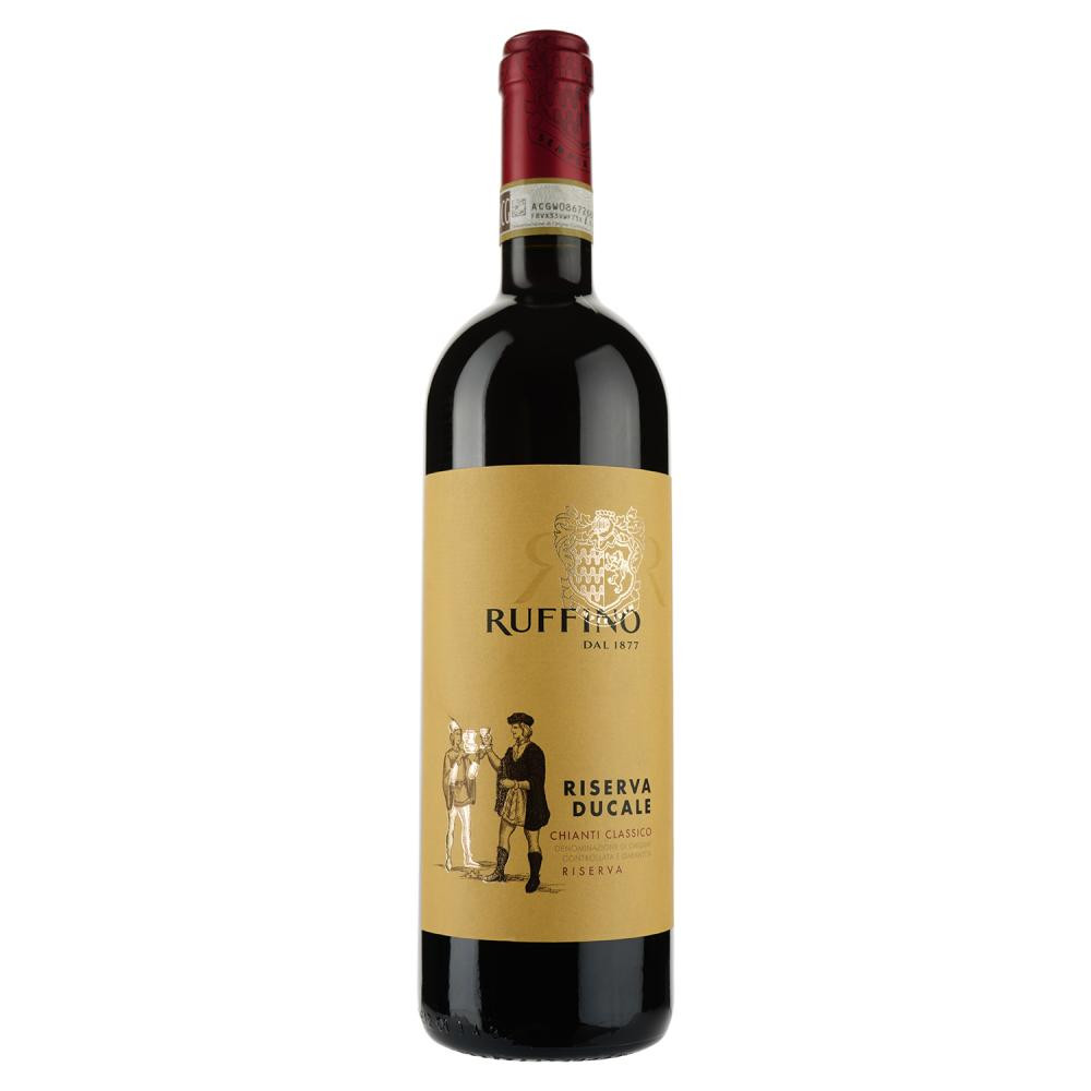 Ruffino Вино  Riserva Ducale Chianti Classico Riserva червоне сухе 13.5% 0.75 л (8001660109753) - зображення 1