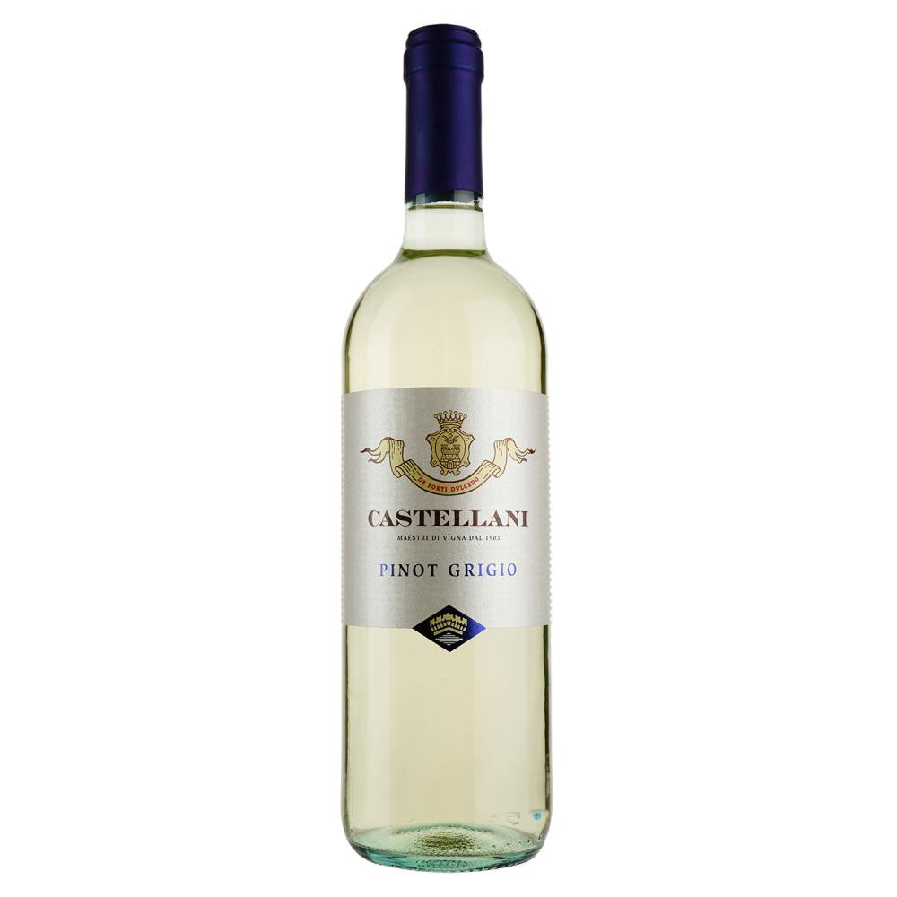 Castellani Вино Pinot Grigio Delle Venezie IGT белое сухое 0.75 л 12% (8002153206010) - зображення 1