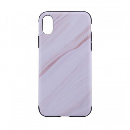   ROCK Origin Textured Series iPhone X White Marble