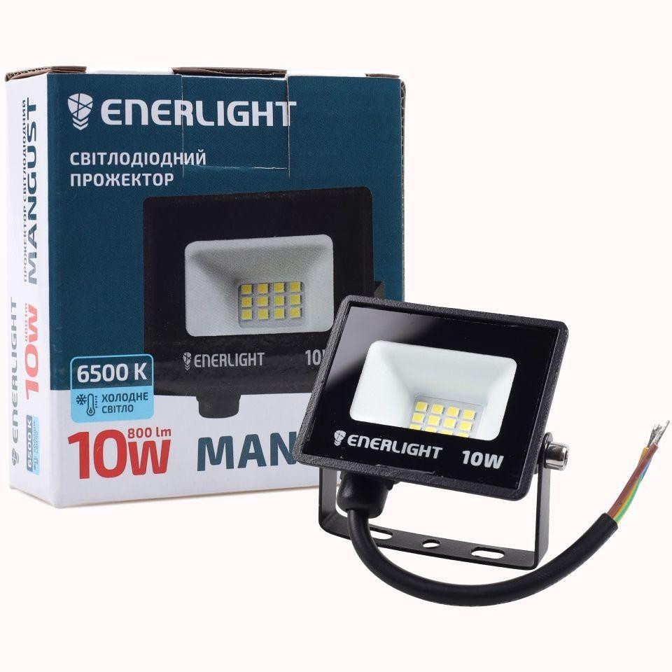 Enerlight LED прожектор MANGUST 10W 6500K IP65 (MANGUST10SMD80С) - зображення 1