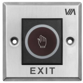 VIAsecurity Безконтактна кнопка виходу (комбінована метал/пластик) VB8686M