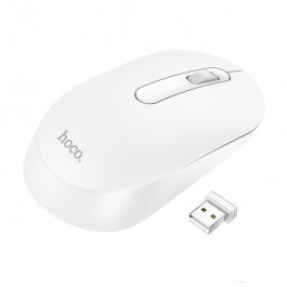 Hoco GM14 Platinum business wireless mouse White