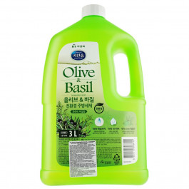 Mukunghwa Миючий засіб для посуду  Olive&Basil Dishwashing Detergent, 3 л (8801173603812)