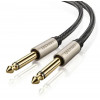 UGREEN AV128 Jack 6.5mm Male to Male Audio Cable 2m Gray (10638) - зображення 1