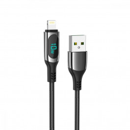 Hoco S51 Extreme USB-A to Lightning 1.2m Black (6931474749215)