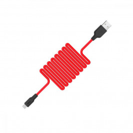 Hoco X21 USB Type-A to Micro USB 1m Black/Red (6957531071396)