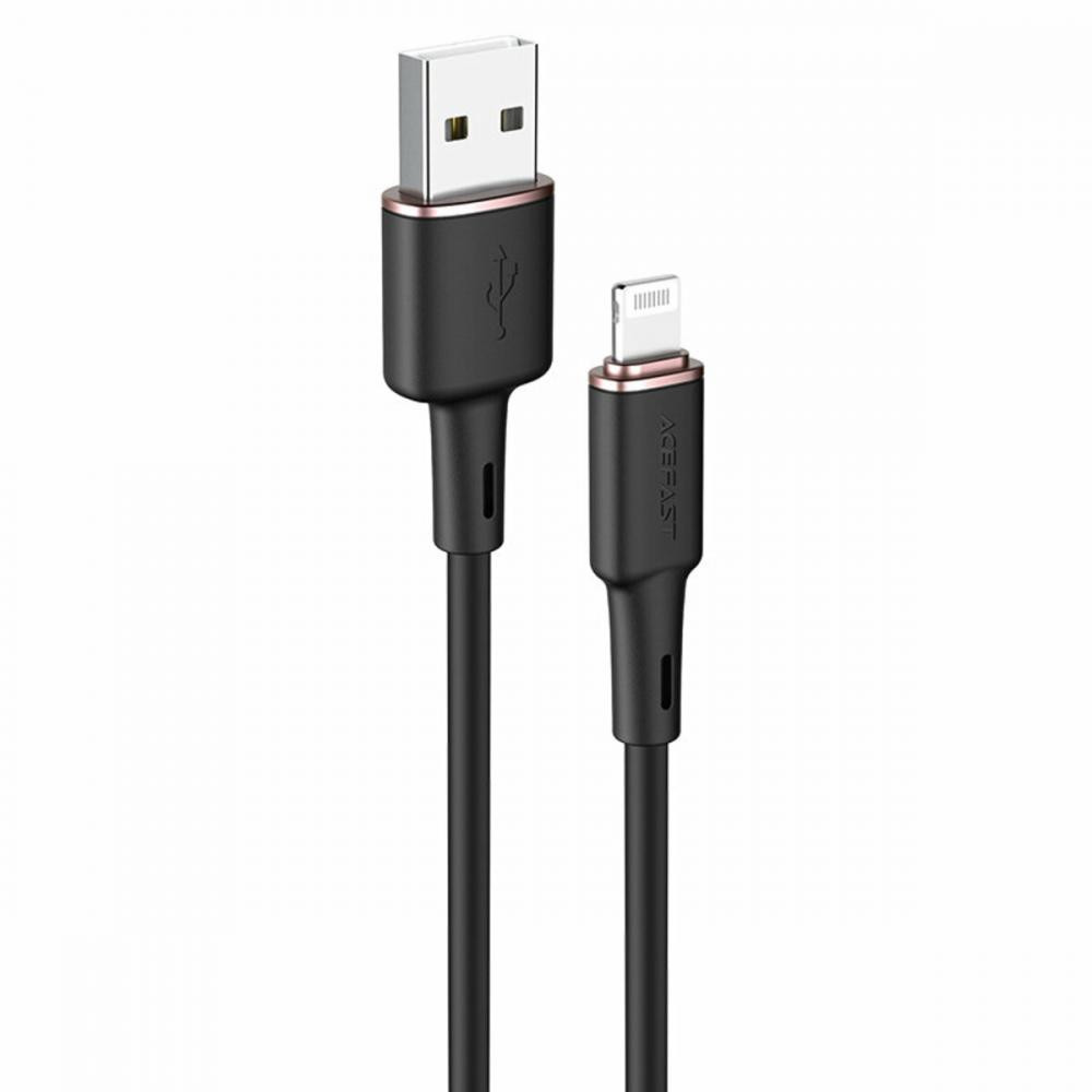 Acefast C2-02 USB Type-A to Lightning 1.2m Black (AFC2-02B) - зображення 1