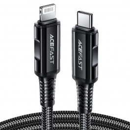 Acefast C4-01 USB Type-C to Lightning Charging Data Cable 1.8m Black (AFC4-01B)
