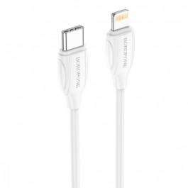 Borofone BX19 USB Type-C to Lightning 3A 60W 1m White (BX19LPDW)