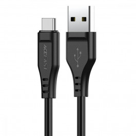Acefast C3-04 USB-A to USB-C 1.2m Black (AFC3-04B)