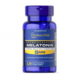   Puritan's Pride Melatonin 5 mg 120 таб