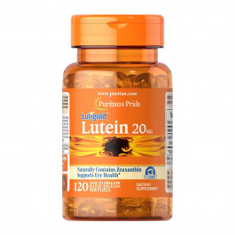 Puritan's Pride Lutein 20 mg with Zeaxanthin 60 softgel