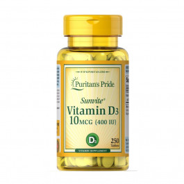 Puritan's Pride Vitamin D3 400 IU 100 tab