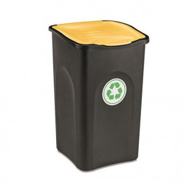   Stefanplast Мусорный бак Ecogreen bin 50 л жёлтый (70650)