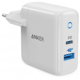 Anker PowerPort PD+ USB 33W Wall Charger 2 White (A2626GD1)