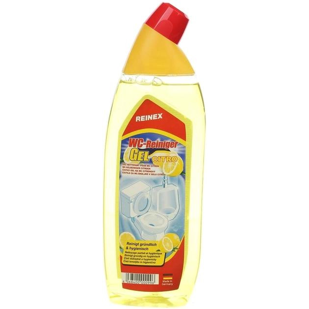 Reinex Очистительное средство для унитазов  Лимон 750 мл (4068400000996) - зображення 1