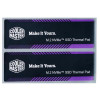 Cooler Master Thermal Pads M.2 SSD 60x18x0.5mm 2 in 1 kit (CMA-TNCLP2XXBK1-GL) - зображення 1