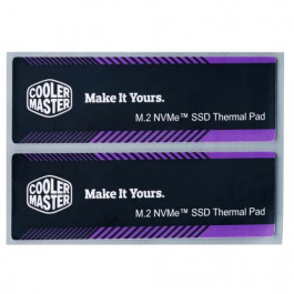 Cooler Master Thermal Pads M.2 SSD 60x18x0.5mm 2 in 1 kit (CMA-TNCLP2XXBK1-GL)