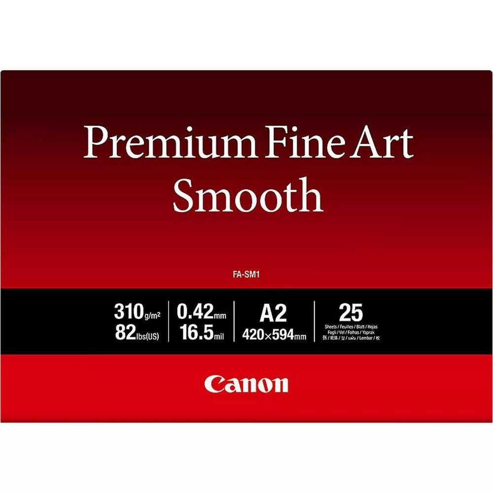 Canon Premium Fine Art Paper Smooth 310г/м2, A2, 25 л (1711C006) - зображення 1
