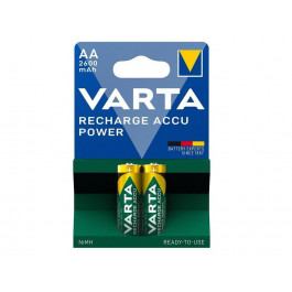 Varta AA 2600mAh NiMH 2шт Recharge Accu Power (05716101402)