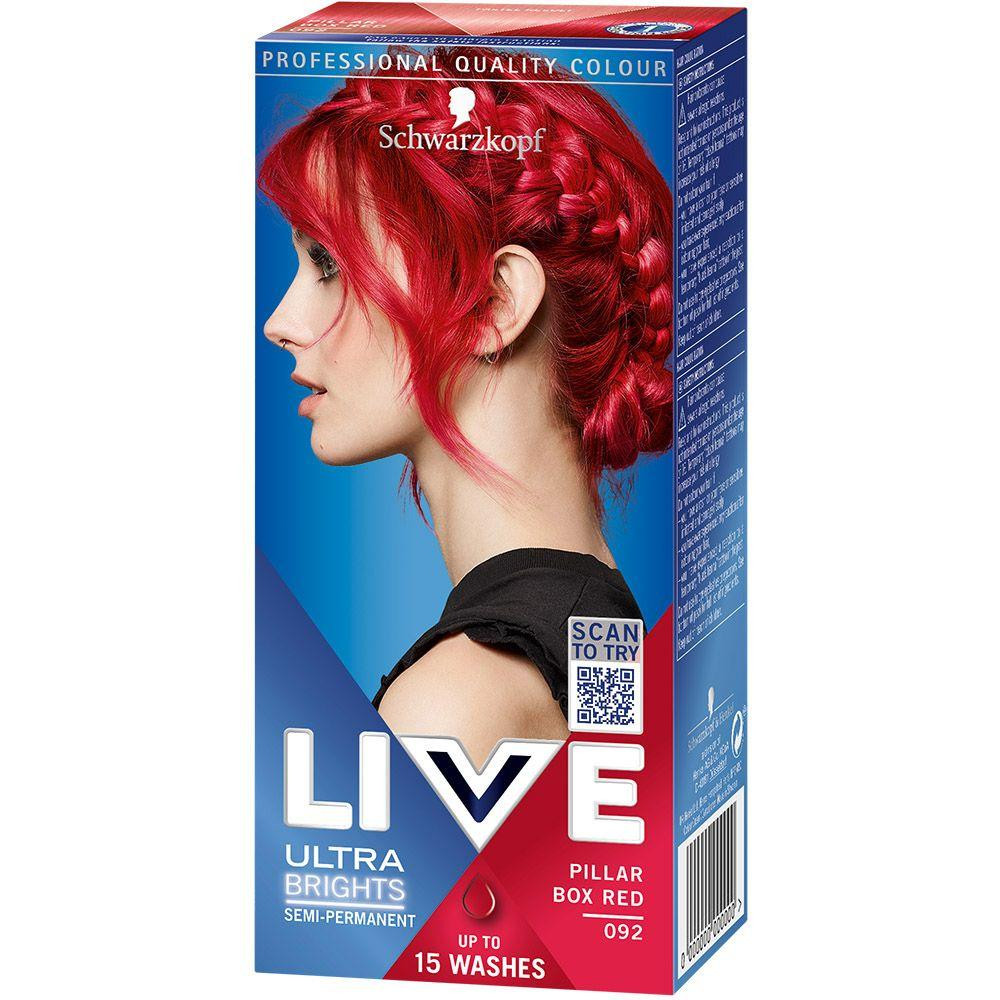 Live Фарба для волосся  Ultrabright 092 Перчик чилі 65 мл - зображення 1