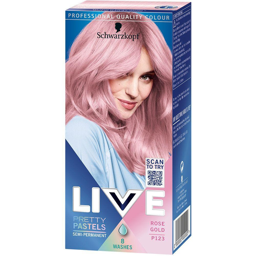 Live Фарба для волосся  Color+Lift P123 Рожева ніжність 65 мл - зображення 1