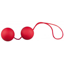 Orion Вагинальные шарики Velvet Red Balls красные (4024144523733)