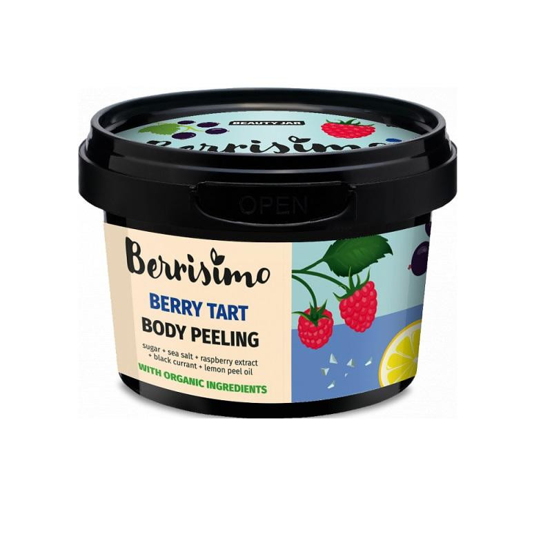 Beauty Jar Скраб для тела  Berry Tart Сахарно-солевой 350 г (4751030833125) - зображення 1