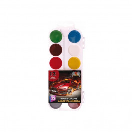 Cool For School Краски акварельные Best Race 12 цветов в пластиковой упаковке (CF60140)