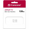 Transcend 128 GB JetFlash 710 Silver (TS128GJF710S) - зображення 4
