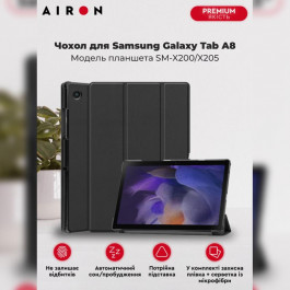 AIRON Premium для Samsung Galaxy Tab A8 10.5 (2021) SM-X200 / SM-X205 Black (4822352781075)