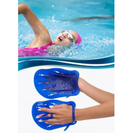 SP-Sport Лопатки для плавання в басейні, ласти для рук розмір S (15x10см) Синій для дітей