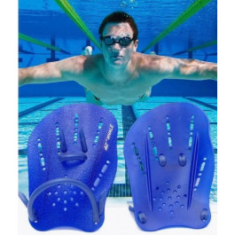 SP-Sport Лопатки для плавання в басейні, ласти для рук розмір L (21x15см) Синій для дорослих