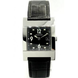 GUCCI 7700M 17730 BLK/STEEL/BLK STRAP