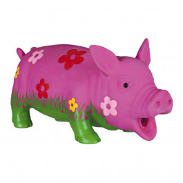 Trixie Игрушка Pig для собак латексная, свинья с пищалкой, 20 см (35185)