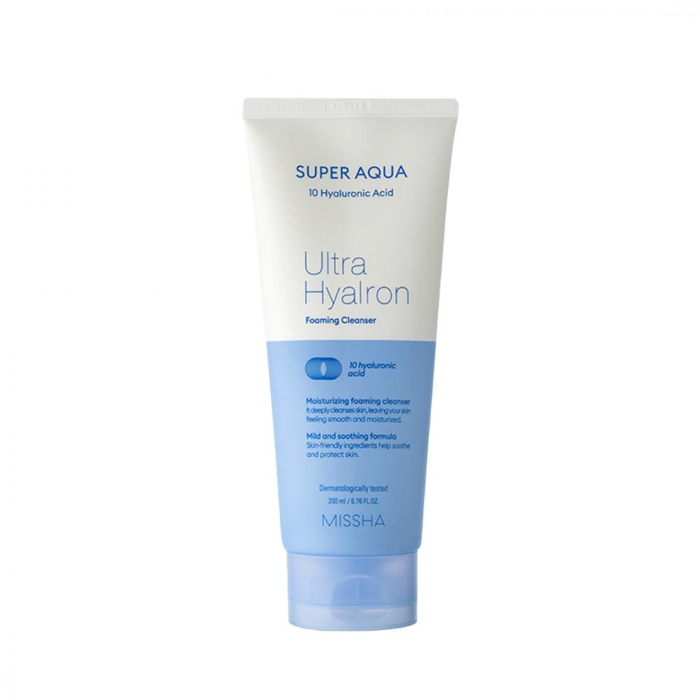 Missha Super Aqua піна очищуюча 200 ML - зображення 1