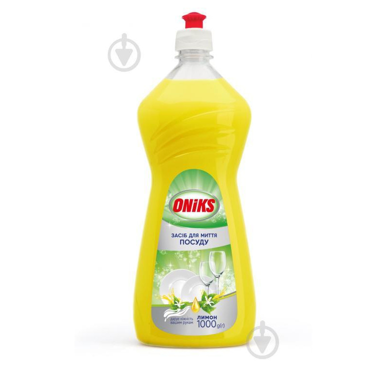 Oniks Засіб для миття посуду  Лимон 1 л (4820191760615) - зображення 1