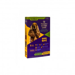 Palladium Краплі для тварин  Extra Safe для собак вагою від 4 до 10 кг 4/1 мл (4820150205676)